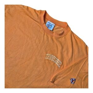 VTG Tennessee Volunteers Men's XXL Orange‎ T Shirt Made In USA Cotton Logo